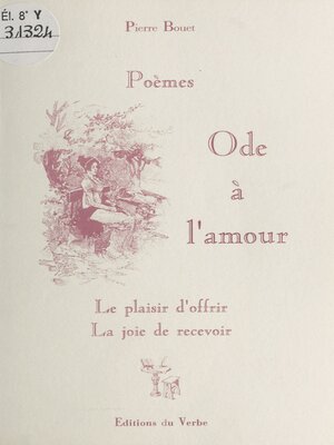 cover image of Ode à l'amour